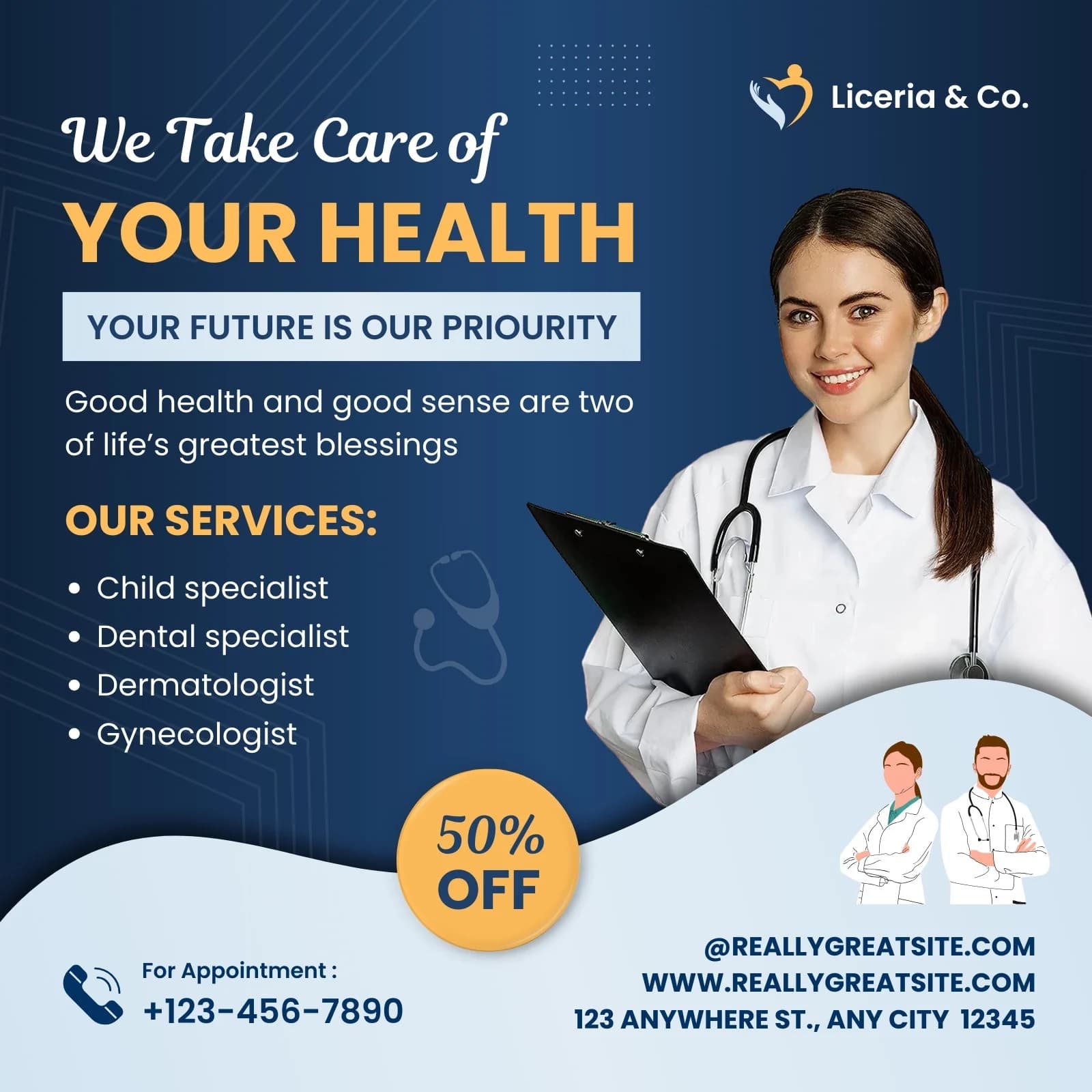 We Take Care of Your Health